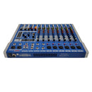 Audiodesign PX2.621 Mixer Pro 10C -6Mono 2Stereo 2Aux USB/BT e DSP a 24 Effetti