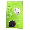 Q2 Power WORLD TO UNITED KINGDOM Adattatore Univ. da Viaggio Presa a Terra UK