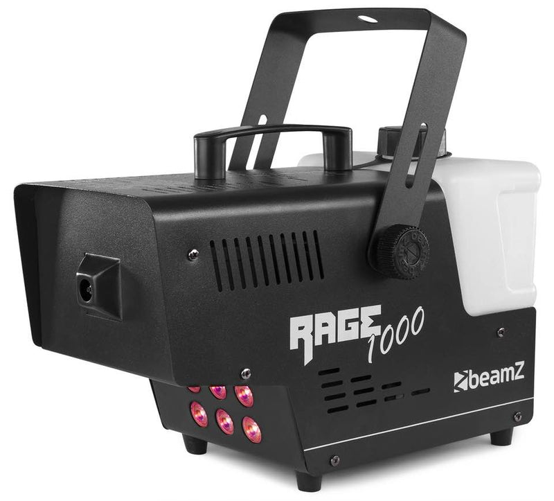 Beamz Rage1000LED Smoke Machine Macchina del fumo da 1000w con DMX e telecomando