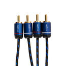 Redline RDL2478 Cavo audio con connettori 2x RCA Maschio a 2x RCA Maschio, 2mt