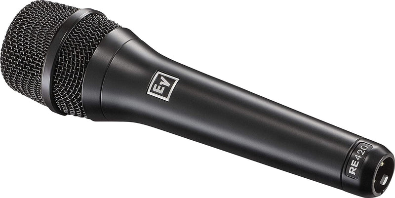 Electro-Voice RE420 Microfono Pro Dinamico Cardioide per voce e canto, Nero
