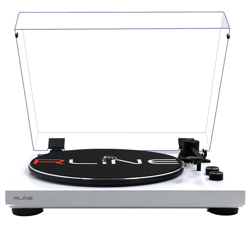 Redline RLTN11GWH Giradischi cinghia Bluetooth Bianco L+IS FRX08AW Diffusore 60w