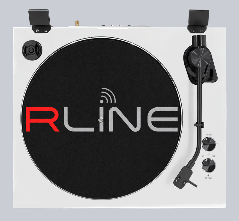 Redline RLTN11WH Giradischi a cinghia con modulo Bluetooth, Bianco Lucido