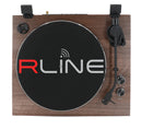 Redline RLTN11MWLN Giradischi a cinghia con modulo Bluetooth, Noce
