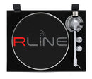 Redline RLTN22GB Giradischi a cinghia con modulo Bluetooth, Nero Lucido