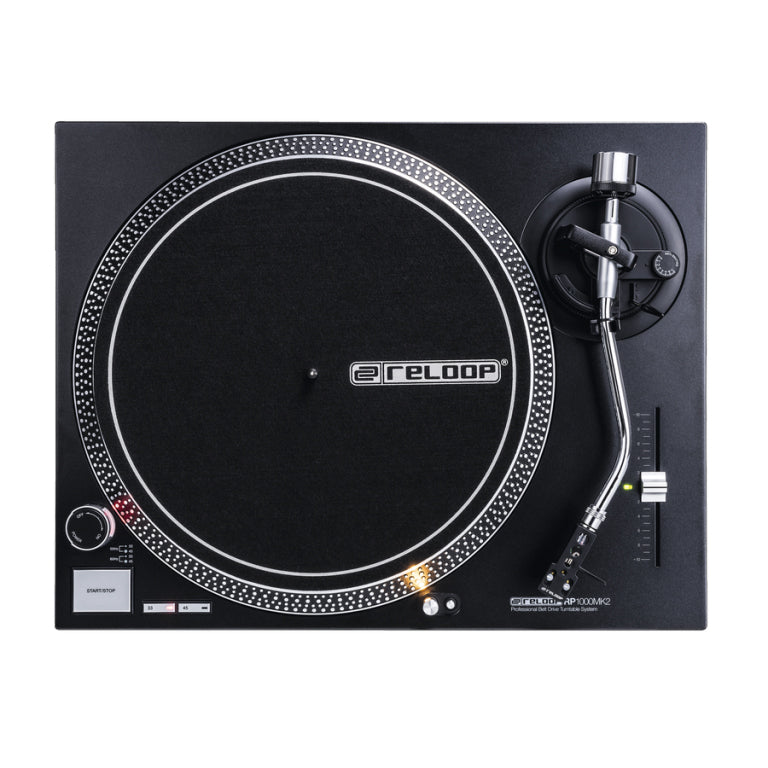 Reloop RP-1000 MK2 Giradischi x Dj a cinghia incluso testina+puntina OM Ortofon