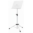 Proel RSM360WH Leggio Musicale Pro per spartiti, preforato Bianco con Borsa Nera