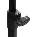 Proel RSM360WOB Leggio Musicale forato con altezza regolabile Nero Opaco