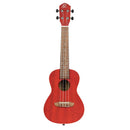 Ortega RUFIRE Ukulele Classico da Concerto Serie Earth 18 Tasti, Okoume Fire Red