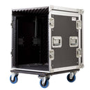Proel SA12BLKM FlightCase custodia combo rack 19' a 10 u. regolabile in altezza - GlobalNet Shop