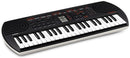 Casio SA-81 Casiotone Mini Tastiera 44 tasti 32 Note, Nera/Grigio Chiaro