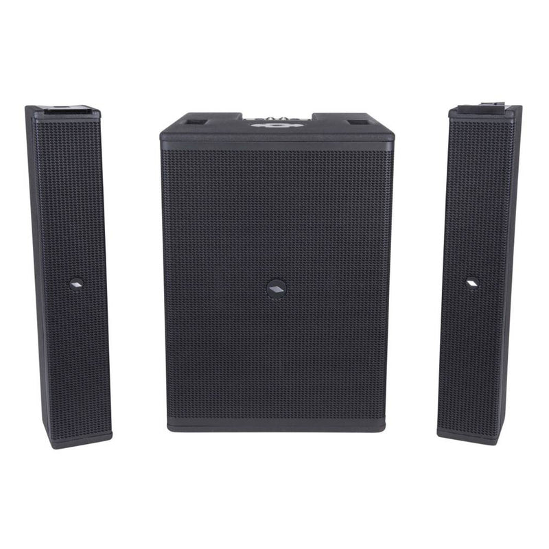 Proel SESSION6 Coppia Sist. audio colon. 2400Wp. MP3 USB SD BT St. +Coppia COVER