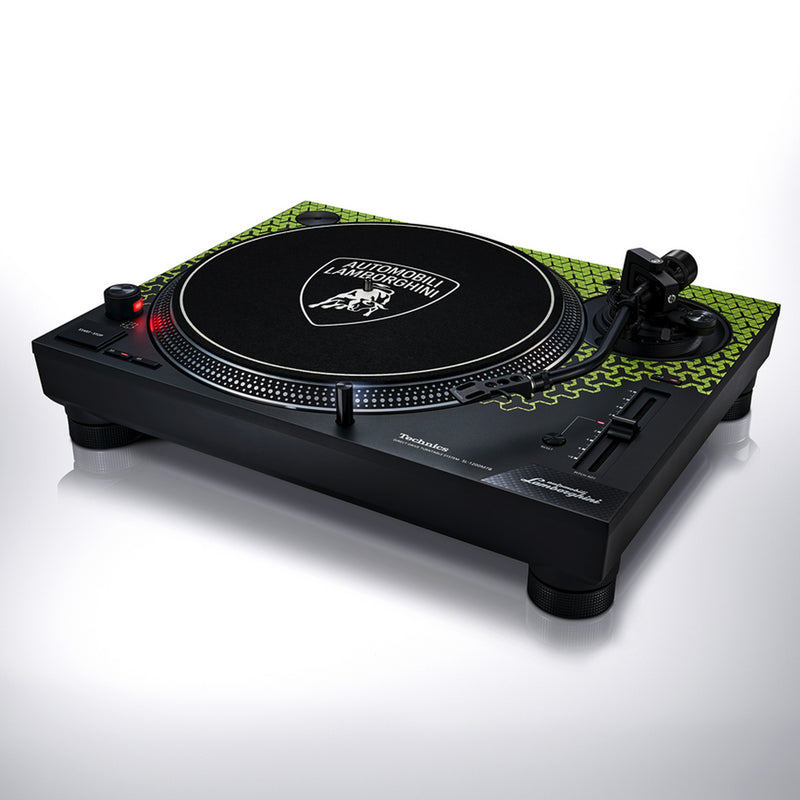Technics SL-1210MK7B Lamborghini Green Vert Giradischi Pro x Dj trazione diretta