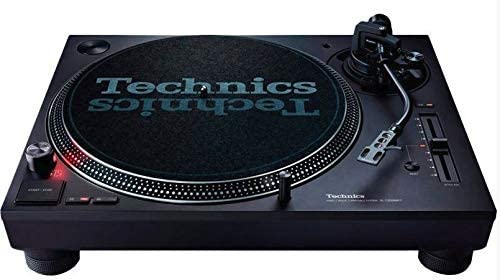 Technics SL-1210MK7 Black Giradischi Professionale trazione diretta per Dj, Nero