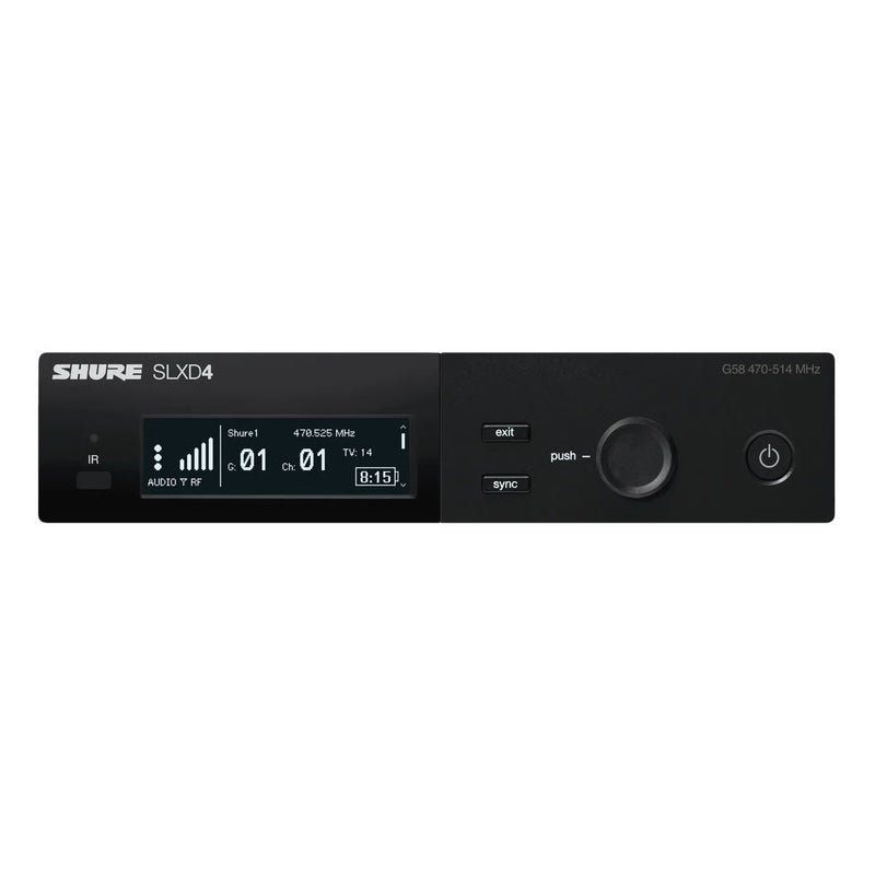 Shure SLXD14E-SLXD1-WA305-J53 Freq. 562-606 Sistema Wireless x chitarra+cavo pro