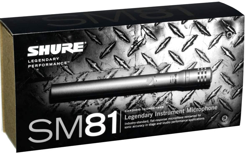 Shure SM81-LC Microfono Professionale Condensatore cablato x Strumenti Acustici