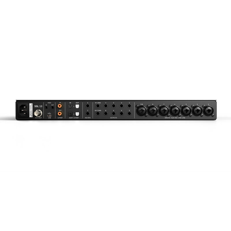 Solid State Logic SSL18 Interf. Audio HQ USB da rack con 26 ingressi / 28 uscite