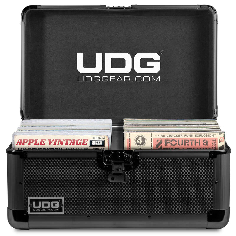 UDG U93018BL Ultimate 7" Record Case 200 Black Flightcase Borsa porta dischi