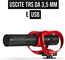 Rode VIDEOMIC GO II XELIX Mic a Canna fucile x fotocamera smartphone tablet Pc
