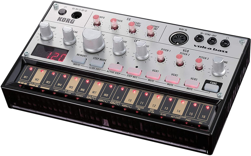 Korg VOLCA BASS Sequencer analogico per la generazione di suoni di basso
