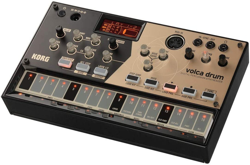 Korg VOLCA DRUM Sintetizzatore digitale di suoni di batteria e percussioni