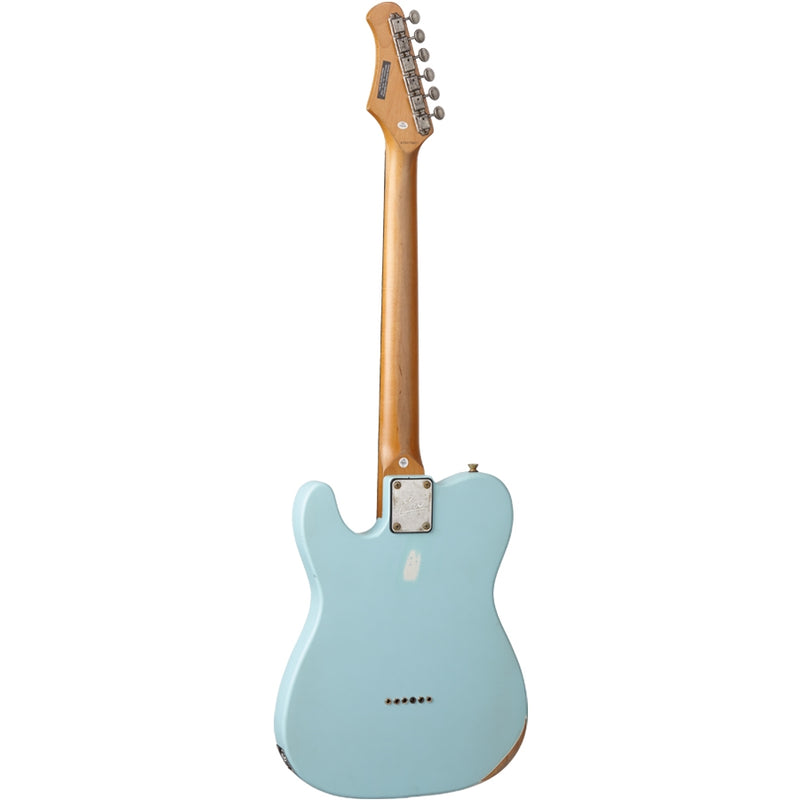 Eko VT-380 Relic Daphne Blue Chitarra Elettrica 22 Tasti Selettore pickup 3-Vie