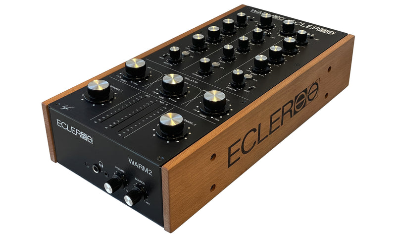 Ecler WARM2 Mixer Pro Dj rotativo analog. 2C con isolatore integrato di 4°ordine