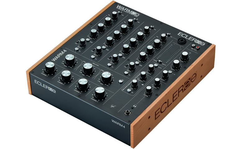 Ecler WARM4 Mixer Pro Dj rotativo a 4C con sintetizzatore subarmonico analogico