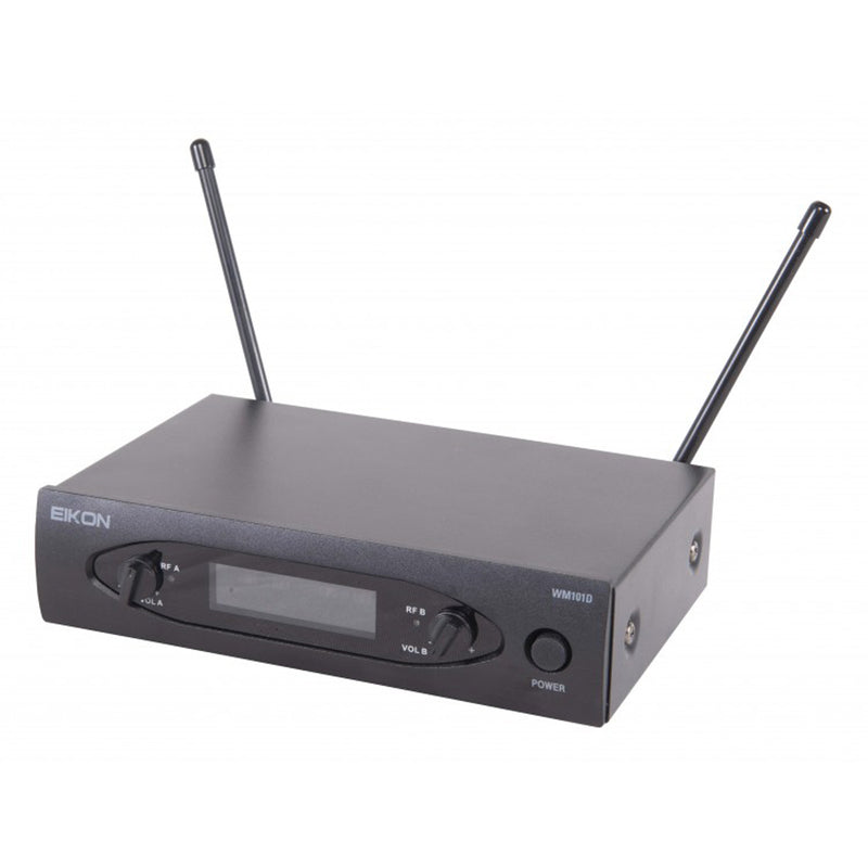 B-STOCK GARANTITO Proel EIKON WM101DMV2 Radiomicrofono UHF 2Mic Palmari Wireless