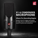 sE Elecrtronics X1 A Mic Cablato Pro Conden. Studio x voce e strumenti musicali - GlobalNet Shop