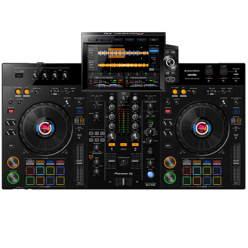 Pioneer Dj XDJ-RX3 Controller Dj 2Deck xRekordbox + UDG U8315BL Borsa semirigida
