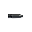 Proel XLR3MVXBK Connettore Audio Cannon XLR 3P Maschio metallo verniciato Nero