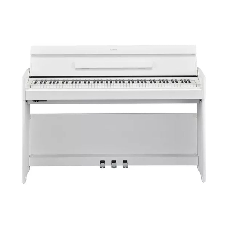 Yamaha YDP-S55WH Pianoforte Tastiera Digitale 88 Tasti Pesati, Bianco