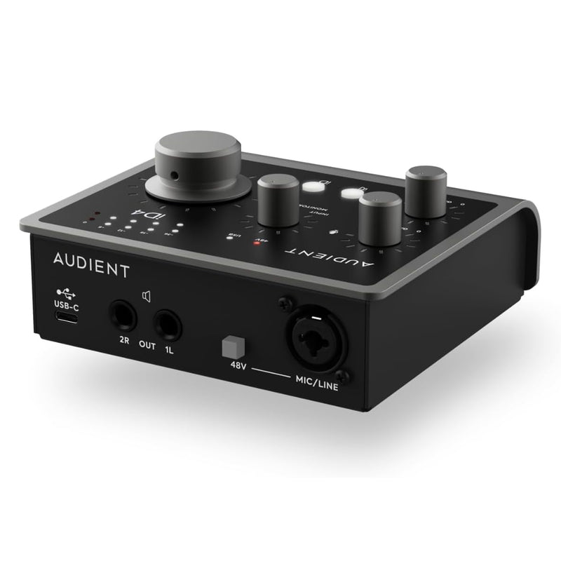 Audient iD4 MKII Interfaccia audio pro USB-C 2 In / 2 Out e Preamp Microfonici