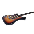 Eko ST-300 SUNBURST LH Chitarra Elettrica Mancina 22Tasti e 3 pickup single-coil - GlobalNet Shop