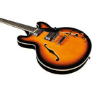 Eko FUSION SUNBURST Chitarra semiacustica 22T con 2 pickup humbucker, Sunburst - GlobalNet Shop