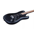 Eko ST-300 MATT BLACK Chitarra Elettrica a 22 Tasti e 3 pickup single-coil