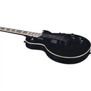 Eko LS-300 MATT BLACK Chitarra Elettrica serie TRIBUTE 300 22 Tasti pickup H-H
