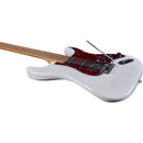Eko ST 451 TRASPARENT WHITE Chitarra Elettrica Serie TRIBUTE 400 22T Bianco