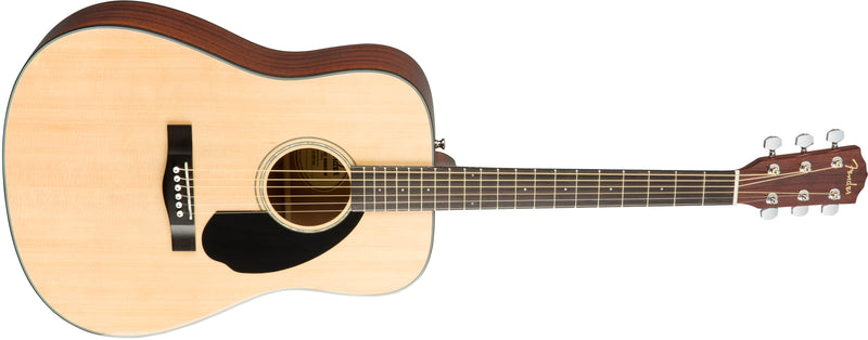 Fender CD-60S Dreadnought, Walnut Fingerboard, Natural Chitarra Acustica