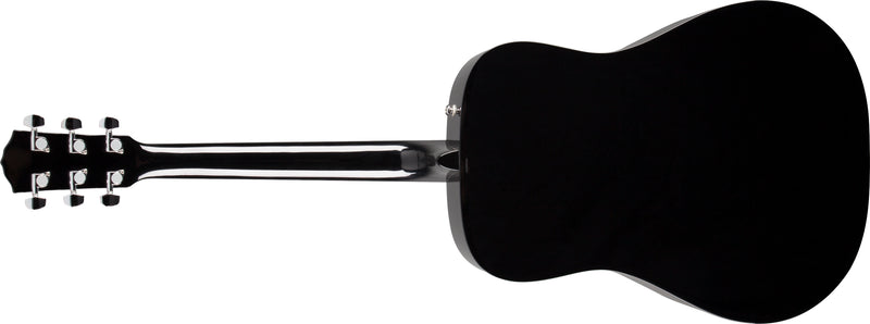 Fender CD-60 Dreadnought V3 Chitarra acustica spalla mancante a 20T, Nero