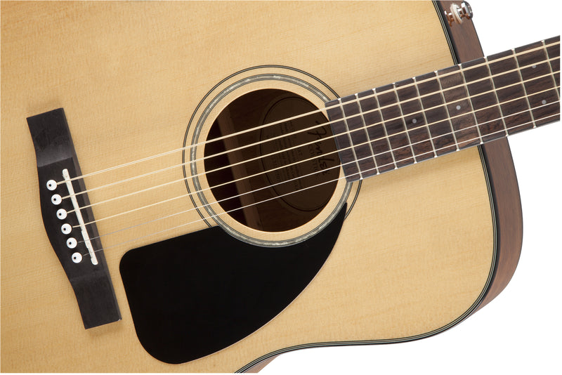 Fender CD-60 Dreadnought V3 Chitarra acustica spalla mancante a 20T, Natural