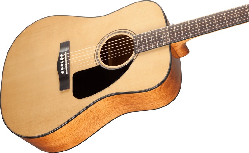 Fender CD-60 Dreadnought V3 DS Walnut Fingerboard Natural Chitarra Acustica 20T