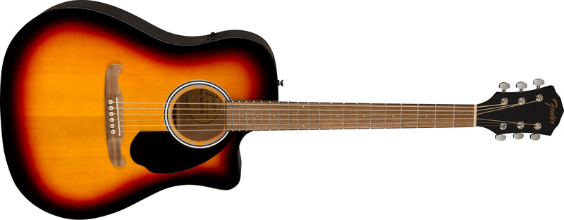 Fender FA-125CE Chitarra elettro acustica a 20 tasti spalla mancante, Sunburst