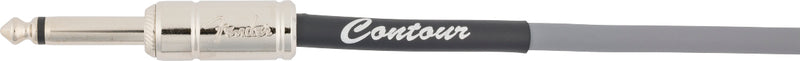 Fender Contour Instrument Cable Inca Silver Jack 6.3 Mono Maschio Dritto da 3mt.