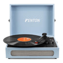 Fenton RP118E (102.054) Giradischi con Altoparlanti da 10W RMS e bluetooth, Blue