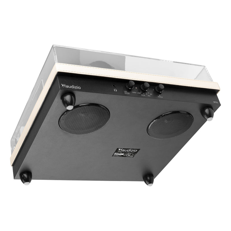 Audizio RP113C (102.064) Giradischi rivest. pelle, Wirel. Bluetooth USB e Casse