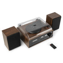 Audizio (102.195) Boston Record Player Set with Speak.Girad.+lettoreCD+USBMp3+BT - GlobalNet Shop