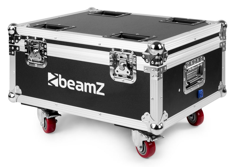 Beamz FCC9 FlightCase x 8 fari, x trasporto e ricaricare x fari Beamz BBP9, Nero
