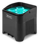 Beamz BBP54 Uplight Par 4x12W Led RGBAW-UV con batteria integrata e telecomando